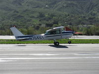 N704UT @ SZP - 1976 Cessna 150M, Continental O-200 100 Hp, first landing roll Rwy 22 doing pattern work - by Doug Robertson