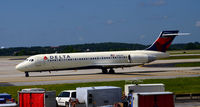 N891AT @ KATL - Taxi to parking Atlanta - by Ronald Barker