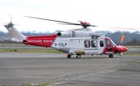 G-CILP @ EGFH - Visiting HM Coastguard SAR helicopter (Rescue 187). - by Roger Winser