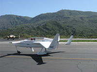 N34EZ @ SZP - 1998 Gress RUTAN VARI-EZE CANARD, Continental O-200 100 Hp pusher, nose gear is retractable, c/n 001. - by Doug Robertson