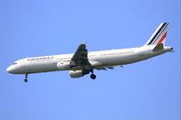 F-GTAT @ LFPG - Airbus A321-211, Short approach rwy 27R, Paris-Roissy Charles De Gaulle airport (LFPG-CDG) - by Yves-Q