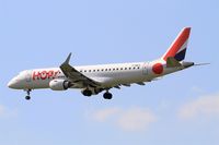 F-HBLH @ LFPG - Embraer ERJ-190LR, Short approach rwy 26L, Paris-Roissy Charles De Gaulle airport (LFPG-CDG) - by Yves-Q