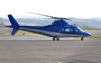 N74PM @ EGFH - Visiting A-109C. - by Roger Winser
