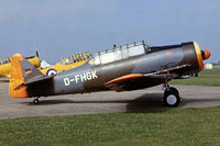 D-FHGK @ EG18 - Noorduyn AT-16 Harvard IIb [14-324] Bassingbourn~G 27/05/1978. Shown here with canopy closed.  From a slide. - by Ray Barber