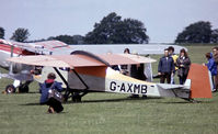 G-AXMB @ EGBK - Slingsby T.7 Motor Cadet Mk.2 [VM590] Sywell~G 06/07/1974. From a slide. - by Ray Barber