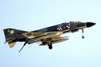 XV575 @ EGVI - McDonnell-Douglas F-4K FG.1 Phantom II [3112] (Royal Air Force) RAF Greenham Common~G 01/08/1976. From a slide. - by Ray Barber