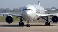 N348AN @ EGCC - At Manchester - by Guitarist
