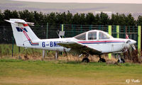 G-BNIM @ EGPN - Parked up at Dundee Riverside EGPN - by Clive Pattle