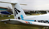 G-WEND @ EGPN - Tail view at Dundee EGPN - by Clive Pattle