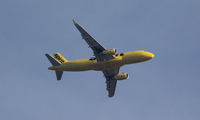 N642NK @ KDTW - On approach to DTW, approx. 15 miles out.