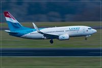 LX-LGS @ EDDR - 2005 Boeing 737-7C9 - by Jerzy Maciaszek
