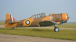 G-BJST @ EGSU - x. AJ841 in new livery as a former RAF Desert Air Force (DAF) MKII Harvard - at The Imperial War Museum, Duxford, March 2016.