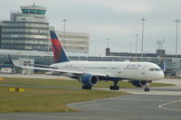 N718TW @ EGCC - Delta Boeing 757-231 N718TW Manchester Airport. - by David Burrell