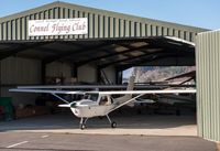 G-UNNA @ EGEO - Outside Connel Flying Club hanger, Oban Airport. - by Jonathan Allen