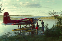 SE-CXN - That is what seaplanes are for: flying to remote areas:Haesjoen-lake, Jaemtland. It is still registered.Scanned from a slide. - by sparrow9