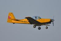 G-BWXJ @ EGSH - Landing at Norwich. - by Graham Reeve