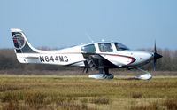 N844MS @ EGFH - Visiting Cirrus SR-22T - by Roger Winser