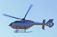 G-NSYS @ EGBP - EC-135T-1, Oxford based, previously D-HEGG, M-GLBL, seen in the overhead.