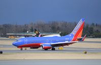N957WN @ KALB - Boeing 737-700 - by Mark Pasqualino