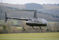 G-CIKX @ EGBC - G-CIKX at Cheltenham Racecourse 18.3.16 - by GTF4J2M