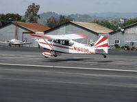 N1603G @ SZP - 1968 Champion 7ECA CITABRIA, Lycoming O-235 115 Hp, another landing Rwy 22, dual instruction flight - by Doug Robertson