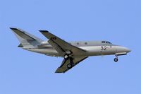 32 @ LFRJ - Dassault Falcon 10 MER, Short approach rwy 08, Landivisiau Naval Air Base (LFRJ) - by Yves-Q