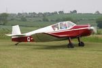 G-ATJN @ X5FB - Jodel D-119 at Fishburn Airfield, UK June 11th 2006. - by Malcolm Clarke