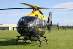 G-NEAU @ X5FB - Eurocopter EC-135T-2, Northumbrian Police at Fishburn Airfield, October 7th 2006. - by Malcolm Clarke