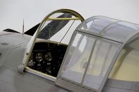 G-CCVH @ LFFQ - Curtiss H-75A-1, Close view of cockpit, La Ferté-Alais airfield (LFFQ) Airshow 2015 - by Yves-Q
