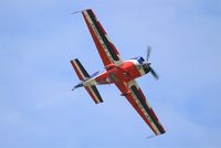F-TGCJ @ LFFQ - Extra 330SC, French Air Force aerobatic team, On display, La Ferté-Alais airfield (LFFQ) Air show 2015 - by Yves-Q