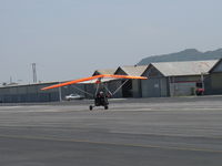 N127WP @ SZP - 2006 North Wing design APACHE ST weight-shift control Experimental class trike, Rotax 582UL-99 64 Hp pusher, short takeoff roll Rwy 22 - by Doug Robertson