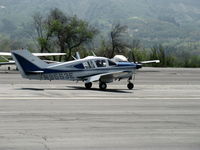 N9553E @ SZP - 1976 Bellanca 17-30A VIKING, Continental IO-520 300/285 Hp, landing roll Rwy 22 - by Doug Robertson