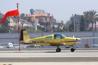 N6446L @ KSMO - departing from KSMO Rwy21