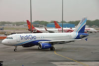 VT-INY @ VIDP - Taxiing out for departure from IGIA T-1. - by Arjun Sarup