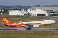 F-WWCL @ LFBO - Airbus A330-343, Landing rwy 14R, Toulouse-Blagnac Airport (LFBO-TLS) - by Yves-Q