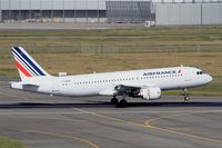 F-HBNB @ LFBO - Airbus A320-214, Landing rwy 14R, Toulouse-Blagnac airport (LFBO-TLS) - by Yves-Q