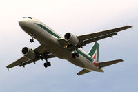 EI-DTO @ EGLL - Airbus A320-216 [4152] (Alitalia) Home~G 01/07/2010. On approach 27R. - by Ray Barber