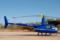 VH-RES @ N.A. - Robinson R44 Clipper standing available for sight-seeing flights from Kings Creek Station over Kings Canyon, Northern Territories, Australia
