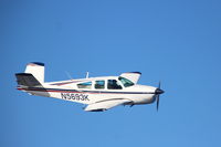 N5693K - 93K over Long Beach Practice Area
