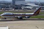 N795CK @ YSSY - towed to cargo area - by Bill Mallinson