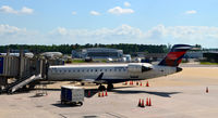 N720EV @ KRIC - At the gate RIC - by Ronald Barker
