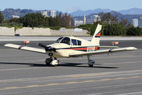 N7324W @ KSMO - Taxiing for departure at Santa Monica. - by Kevin Rowett