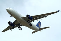 SU-GCJ @ EGLL - Airbus A330-243 [709] (EgyptAir) Home~G 04/07/2010. On approach 27R. - by Ray Barber