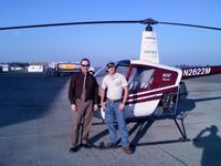 N2622M @ KRDD - N2622M with the airshasta rotor & wing north valley helicopter slogan. - by Rosa Elena