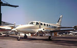 G-BBNR @ EGTR - Cessna 340 as seen at Elstree in the Summer of 1975. - by Peter Nicholson