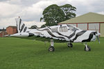 G-ZEBY @ X5FB - Piper PA-28-140 Cherokee, Fishburn Airfield, August 2006. - by Malcolm Clarke