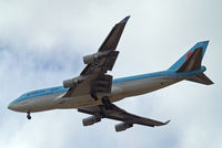 HL7494 @ EGLL - Boeing 747-4B5 [27662] (Korean Air) Home~G 04/07/2010. On approach 27R.