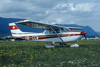 HB-CCW @ LSZG - Aircraft exhibition in late spring. A/C wfu in UK?
Scanned from a slide.