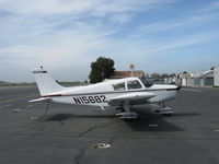 N15682 @ SZP - 1972 Piper PA-28-140 CHEROKEE, Lycoming O-320 E2A 150 Hp - by Doug Robertson