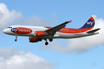 G-SUEW @ EGNT - Airbus A320-214, Newcastle Airport, September 2006. - by Malcolm Clarke